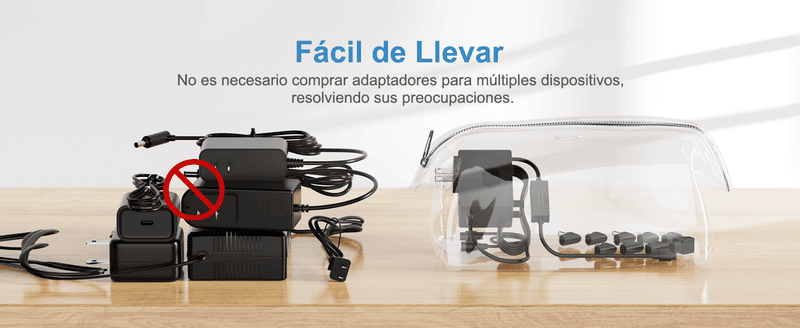 Adaptador Universal de CA a CC, 5V~20Voltios, 1~3a