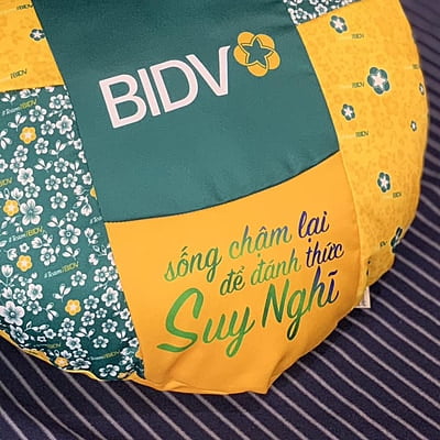 Gối Trái Tim BIDV To Gối Trái Tim BIDV To