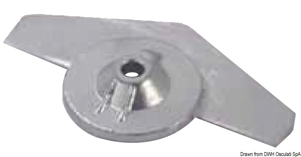 Anode for outboard engines 8/15 HP