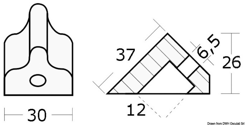 Anode for outboard engines 4/8 HP