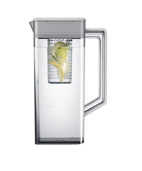 RF29DB965012AP, Refrigerador de puerta francesa estilo T a medida con centro de bebidas 29" Blanca WIFI,"12 Meses Garantía General  20 años en el Compresor"