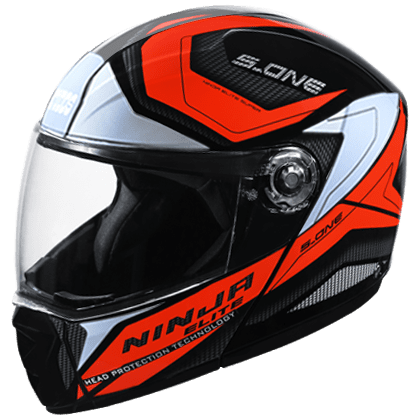 STUDDS NINJA ELITE SUPER D4  BLACK N2 RED C/V (XL)