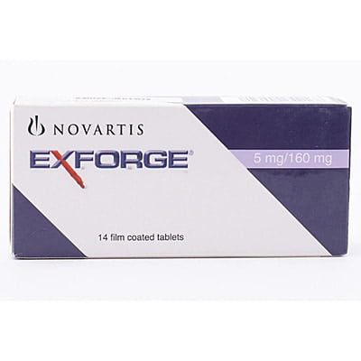 EXFORGE 5/160 MG 28 TABLET