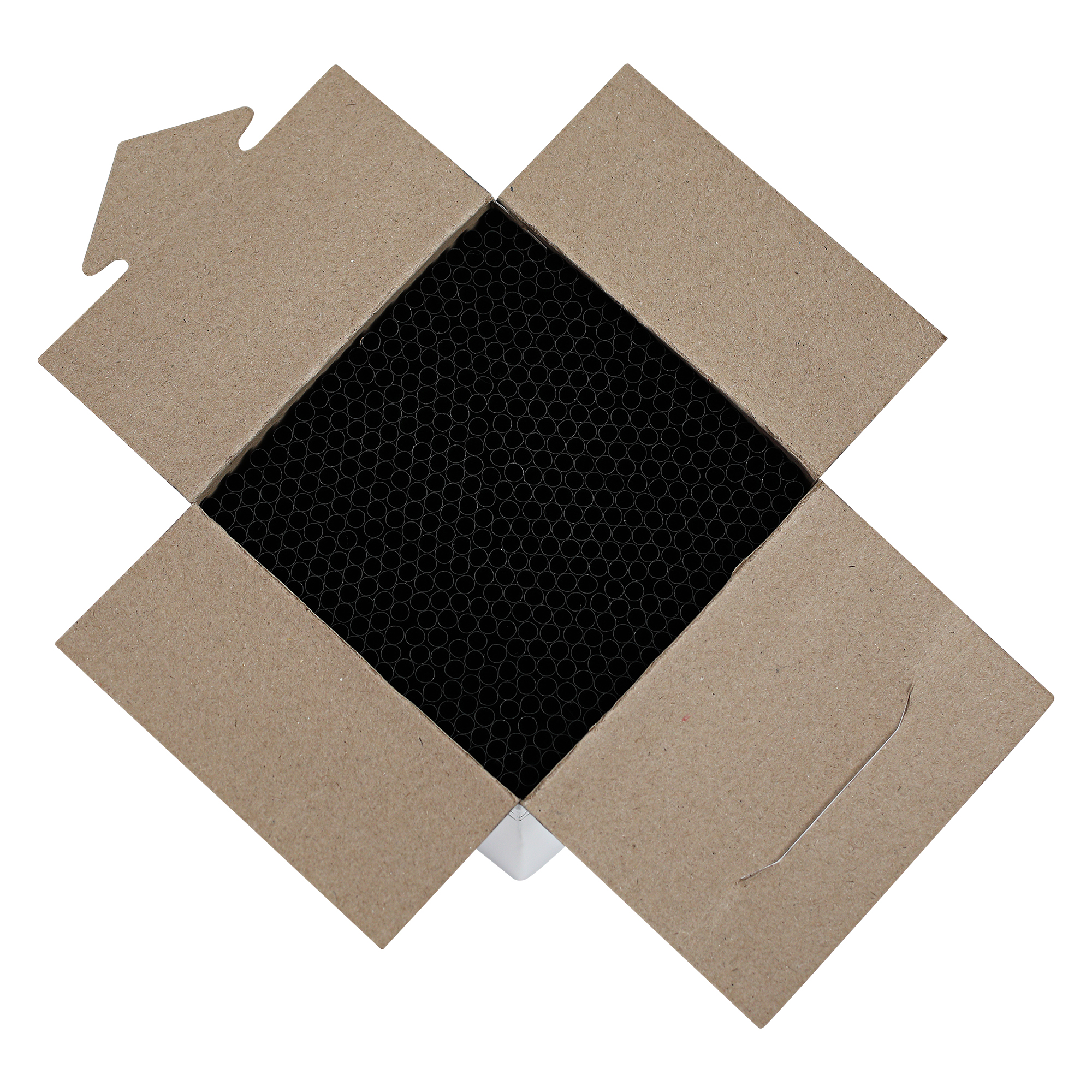 Empress Semi Slim Straw / Stirrer Unwrapped 7.75" Black Boxed 10 / 500 cs