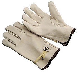 Grain cowhide driver, keystone thumb, ball and tape back