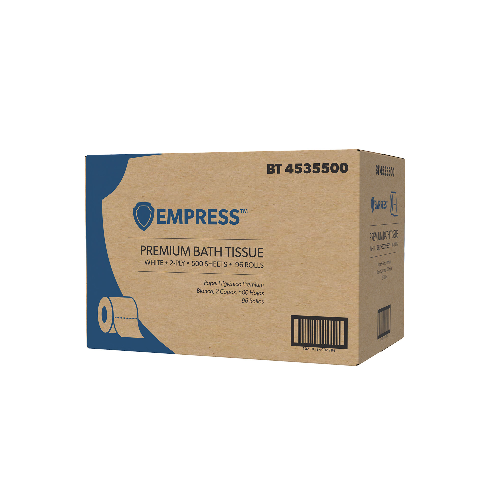 Empress Premium Bath Tissue 4.25 X 3.5, White, 2-Ply 96 / 500 cs