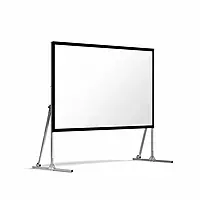 Valerion Outdoor Camping Portable Folding Matte White Screen 180