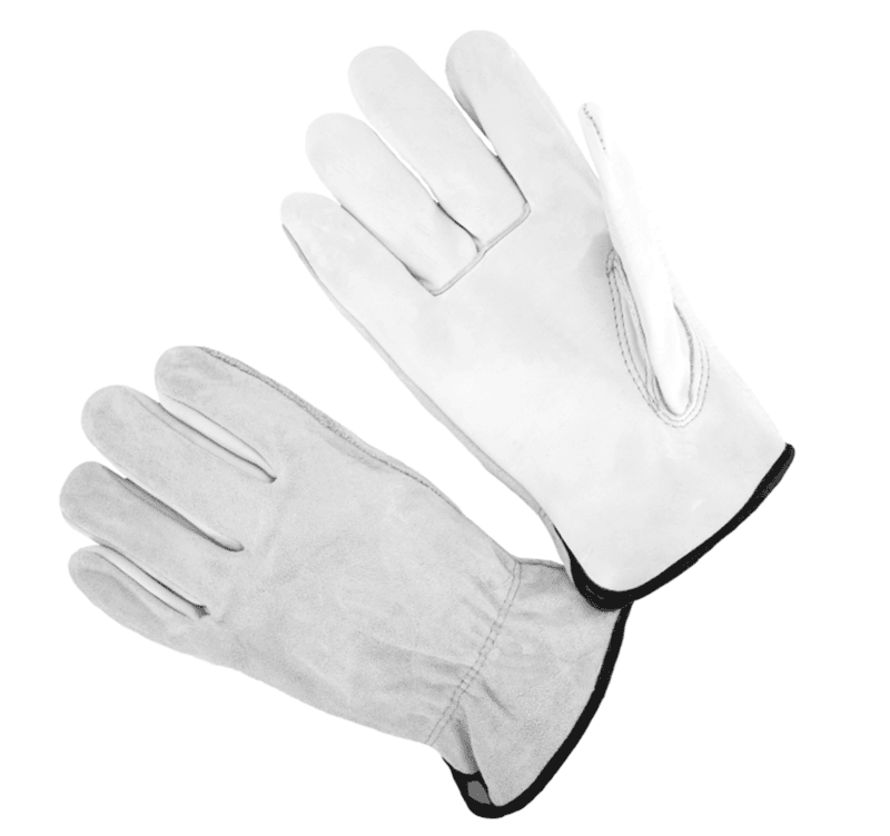 B grade grain drivers, split back, Kevlar sewn, keystone thumb