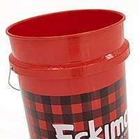 Eskimo Plaid 6 Gallon Bucket Eskimo Plaid 6 Gallon Bucket