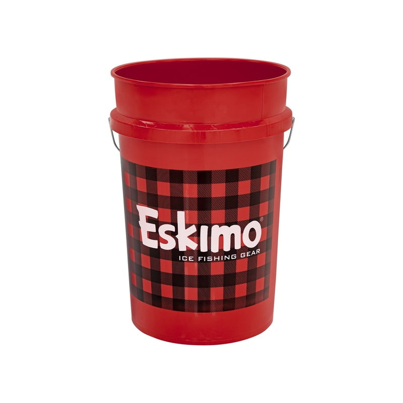 Eskimo Plaid 6 Gallon Bucket Eskimo Plaid 6 Gallon Bucket