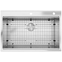 33-inch Drop-in Workstation Kitchen Sink Single Bowl