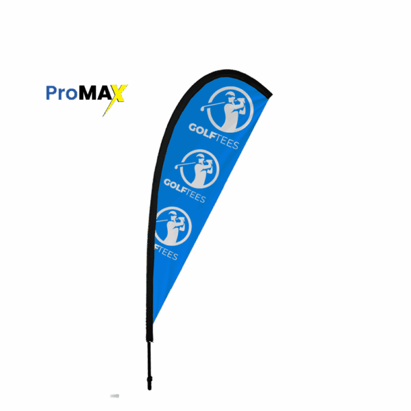 ProMAX Teardrop Banner 2m Single sided, Complete, Available in sets of 2