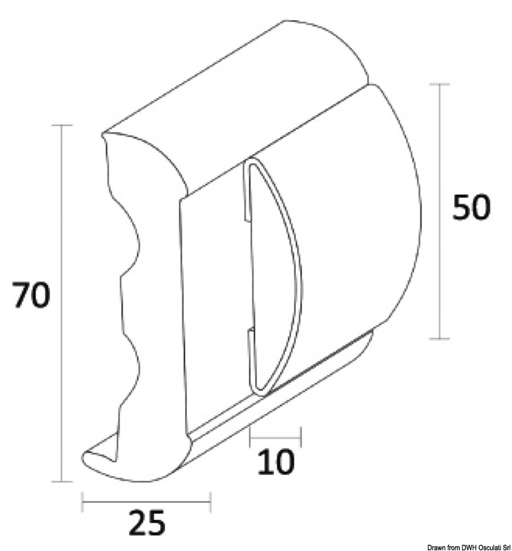 SPHAERA 50 fender profile standard base 24m