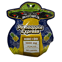 Psycodelia Gummies HHC + D9 Pineapple Express