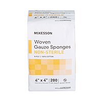 McKesson Gauze Sponge 4 X 4 Inch 8-Ply NonSterile