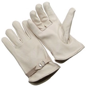 Premium grain drivers, keystone thumb, leather hem, leather pull strap