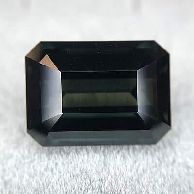 4.91ct Octagon Step Cut Sapphire