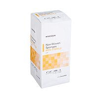 McKesson Nonwoven Sponges 4" x 4" 4-Ply, NonSterile