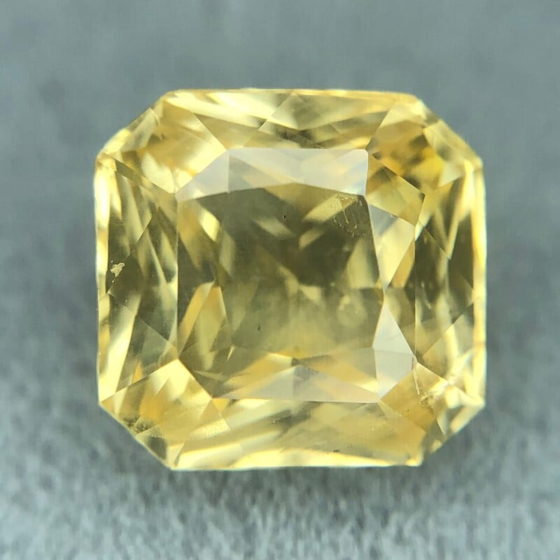 3.01ct Radiant Brilliant Cut Sapphire