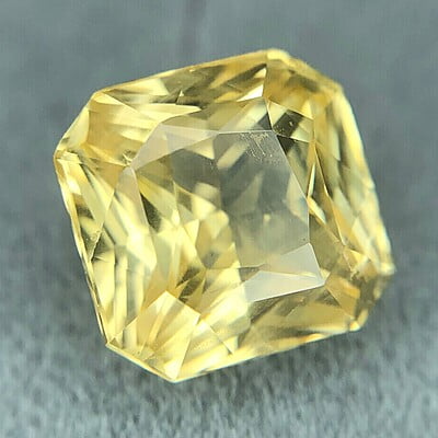 3.01ct Radiant Brilliant Cut Sapphire