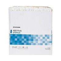 McKesson Sterile Abdominal Pad – 5 × 9 Inch (1 Pad per Pack)