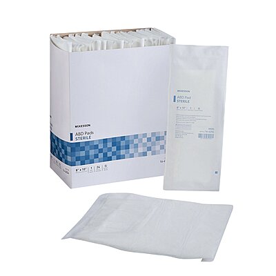 McKesson Sterile Abdominal Pad 8 x 10 Inch (MPN 16-4254) BX/24EA