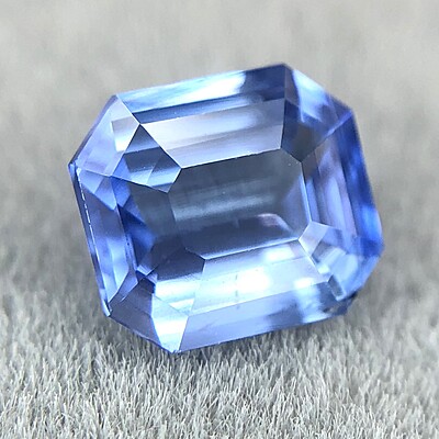 1.00ct Octagon Step Cut Sapphire