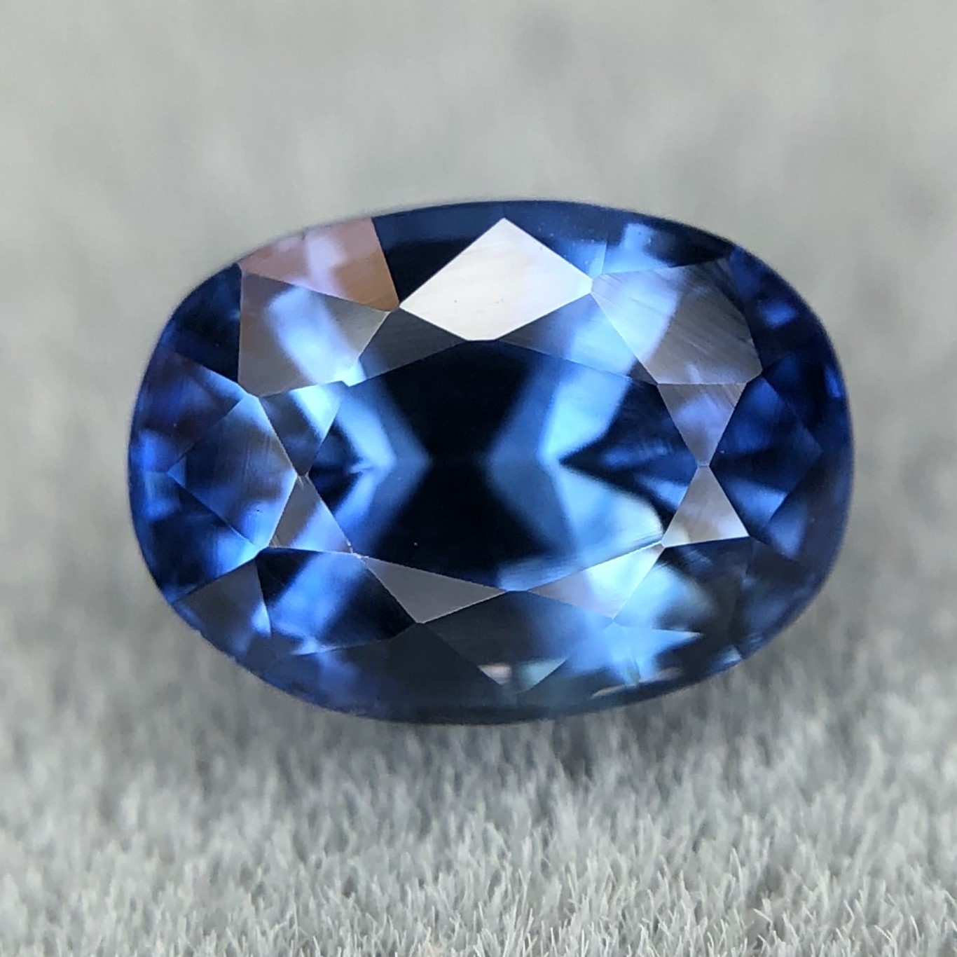 1.01 Oval Mixed Cut Sapphire