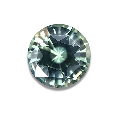 1.06ct Round Mixed Cut Sapphire