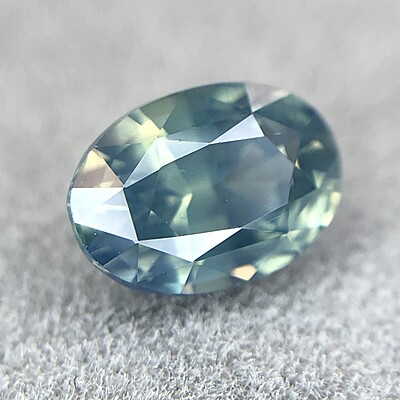 1.09ct Oval Mixed Cut Sapphire