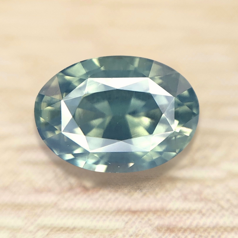 1.09ct Oval Mixed Cut Sapphire