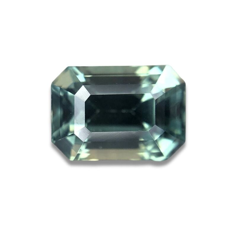 1.15ct Octagon Step Cut Sapphire