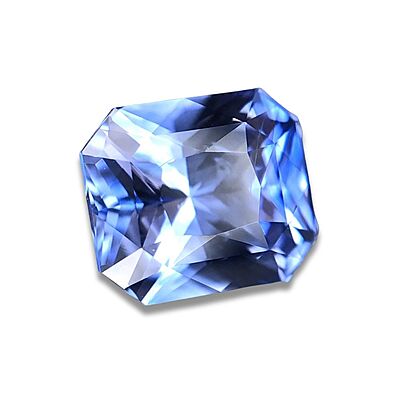 1.55ct Radiant Brilliant Cut Sapphire