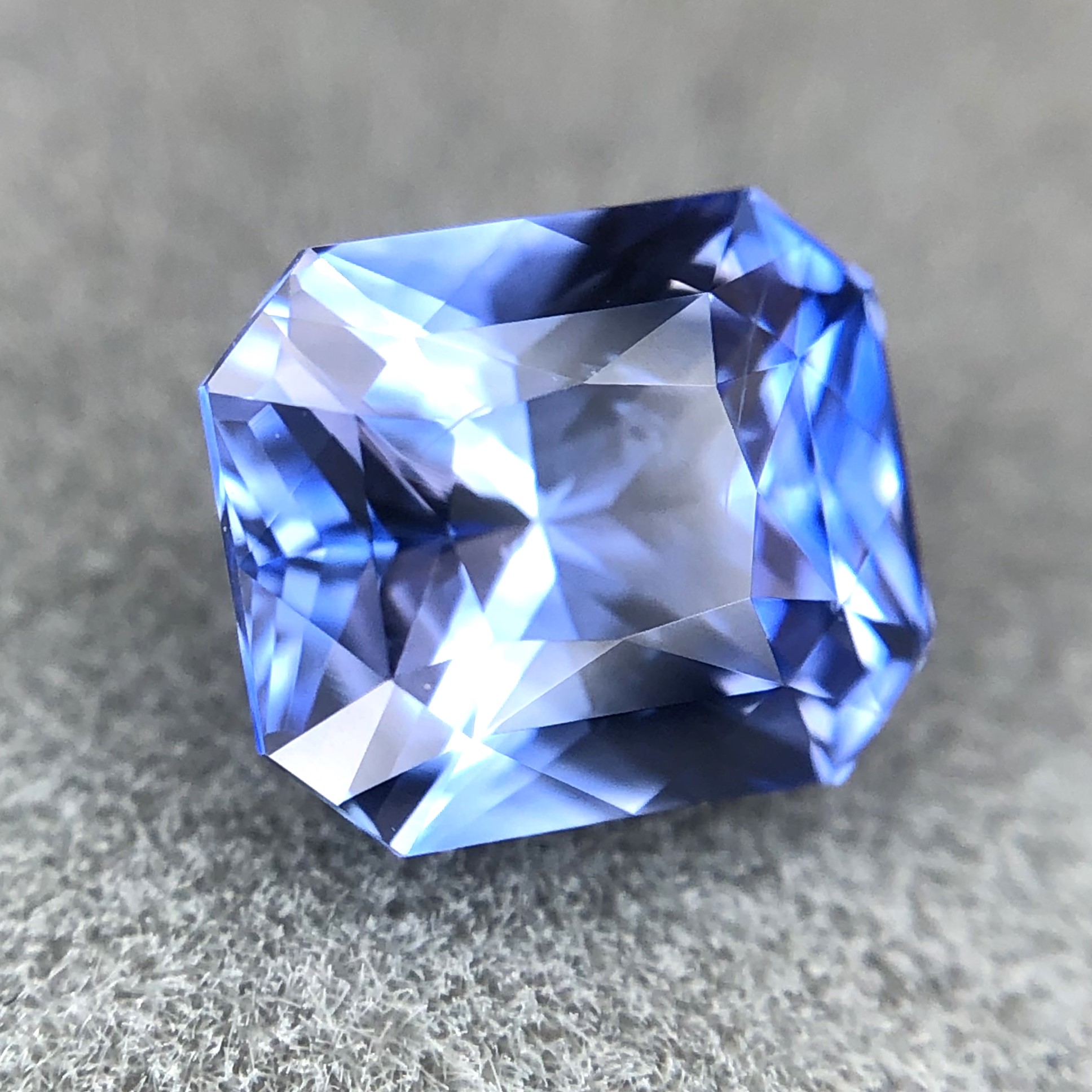 1.55ct Radiant Brilliant Cut Sapphire