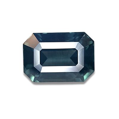 1.53ct Octagon Step Cut Sapphire
