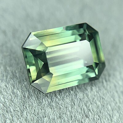 1.08ct Octagon Step Cut Sapphire