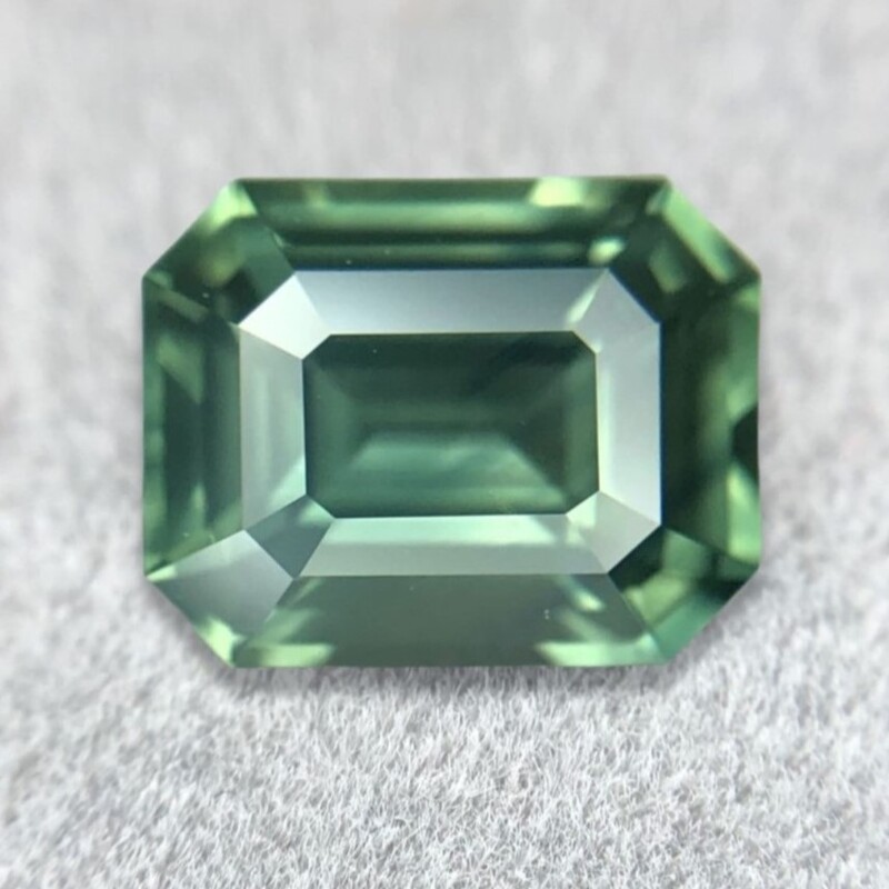 1.02ct Octagon Step Cut Sapphire