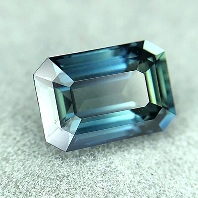 1.53ct Octagon Step Cut Sapphire