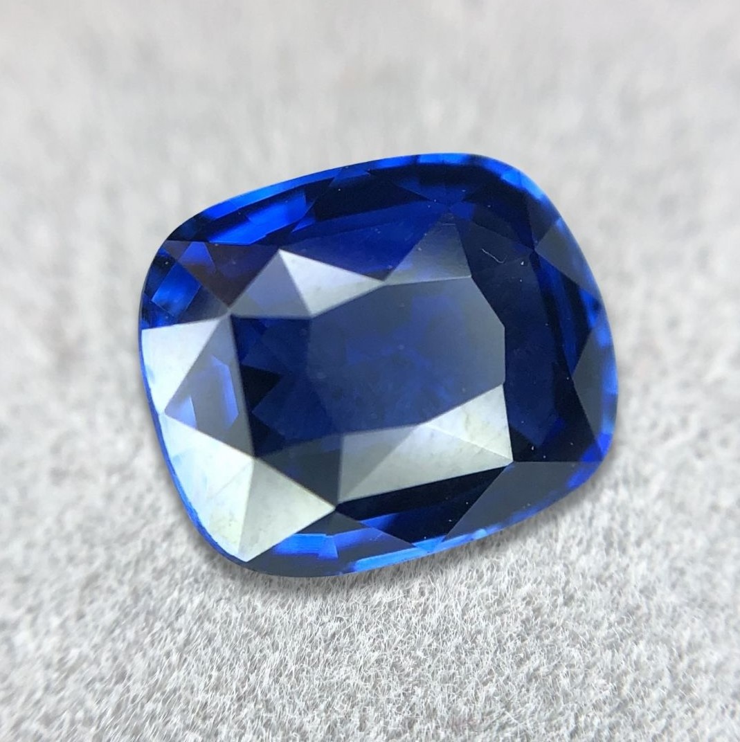 1.30ct Cushion Mixed Cut Sapphire