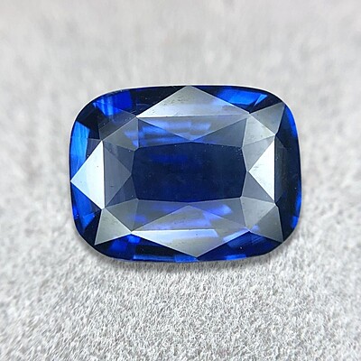1.04ct Cushion Mixed Cut Sapphire
