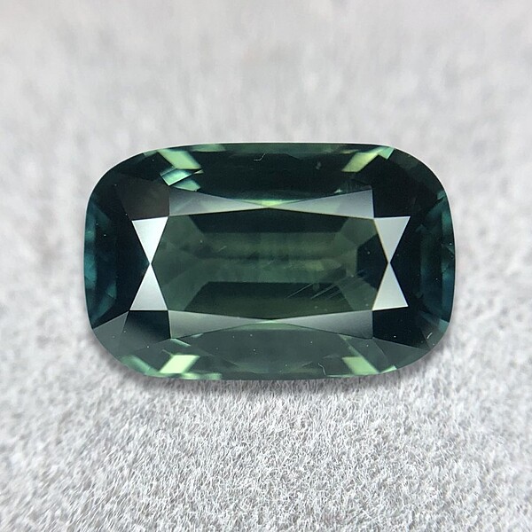 3.07ct Cushion Mixed Cut Sapphire
