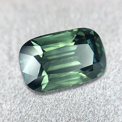 3.07ct Cushion Mixed Cut Sapphire