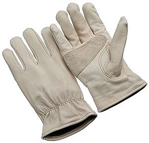 Premium grain, keystone, double palm, leather hem