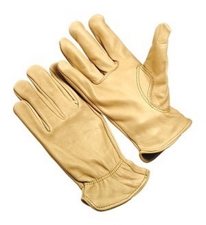 Premium grain drivers, keystone thumb, leather hem