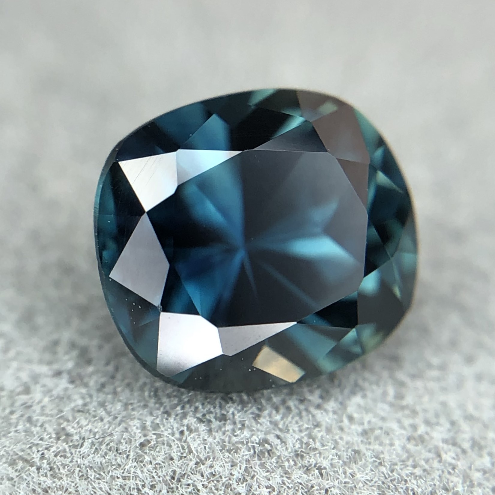 1.19ct Cushion Mixed Cut Sapphire
