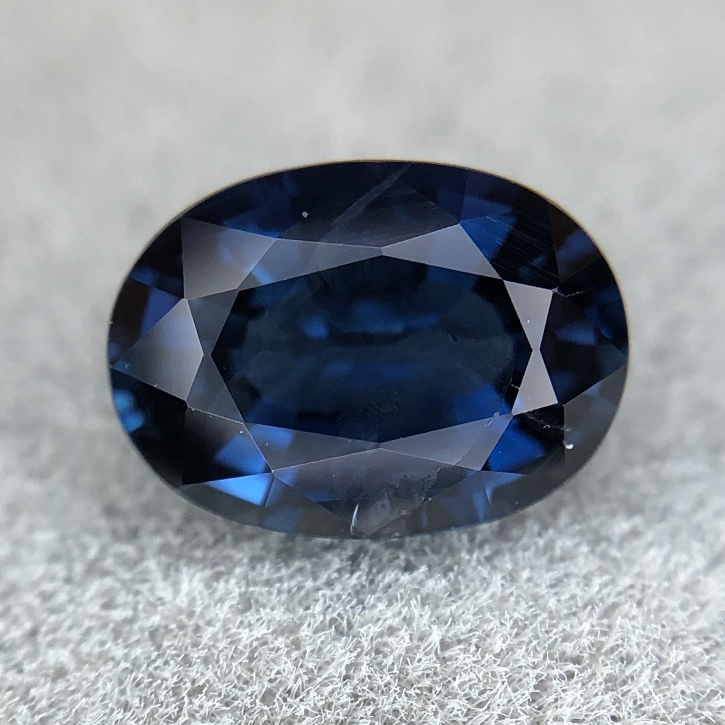 1.16ct Oval Mixed Cut Sapphire