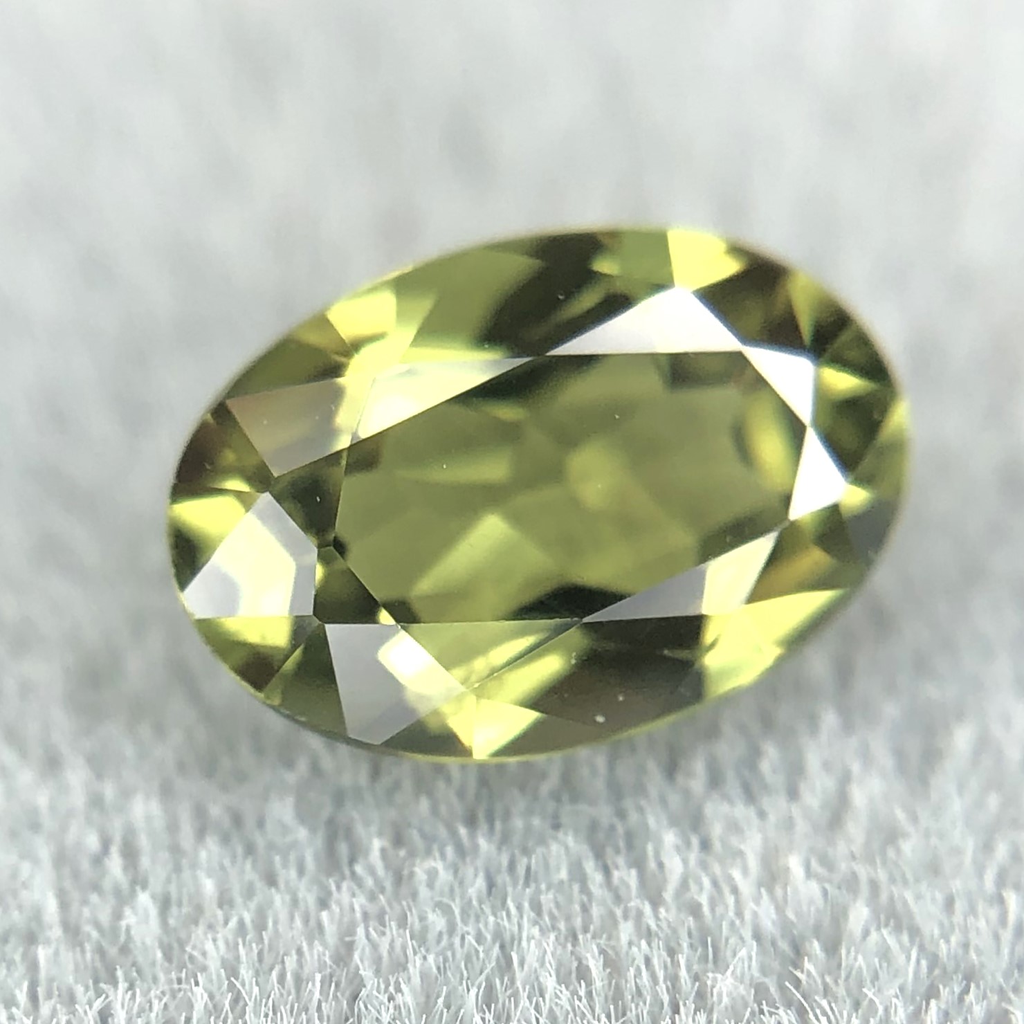 0.55ct Oval Mixed Cut Sapphire