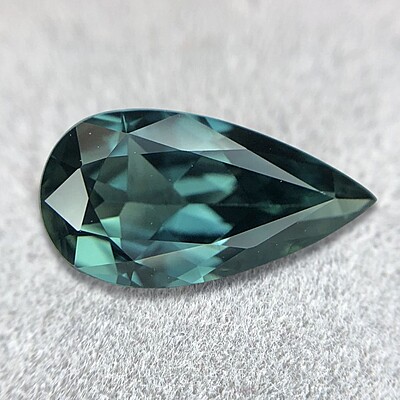 1.20ct Pear Mixed Cut Sapphire