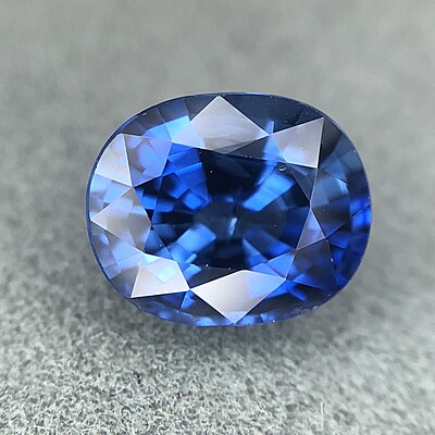 1.15ct Oval Mixed Cut Sapphire