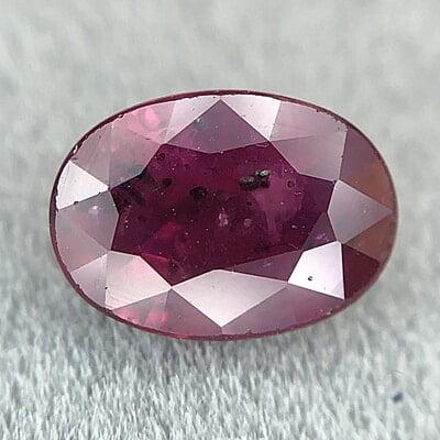 1.05ct Oval Mixed Cut Ruby